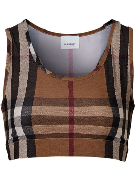 burberry plaid tank top|Burberry clothing website.